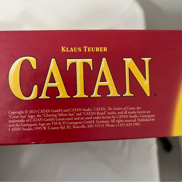 CATAN Board Game Journey of Discovery and Trade Civilization Building Strategy - Picture 4 of 10